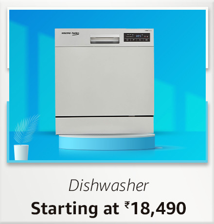 Dishwasher Starting At Rs.18,490