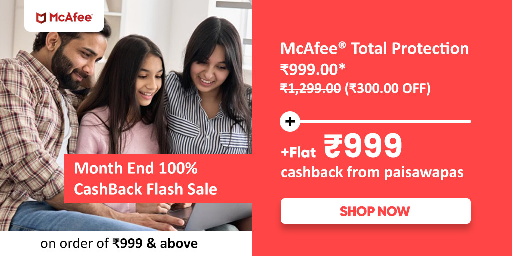 McAfee Flash Sale