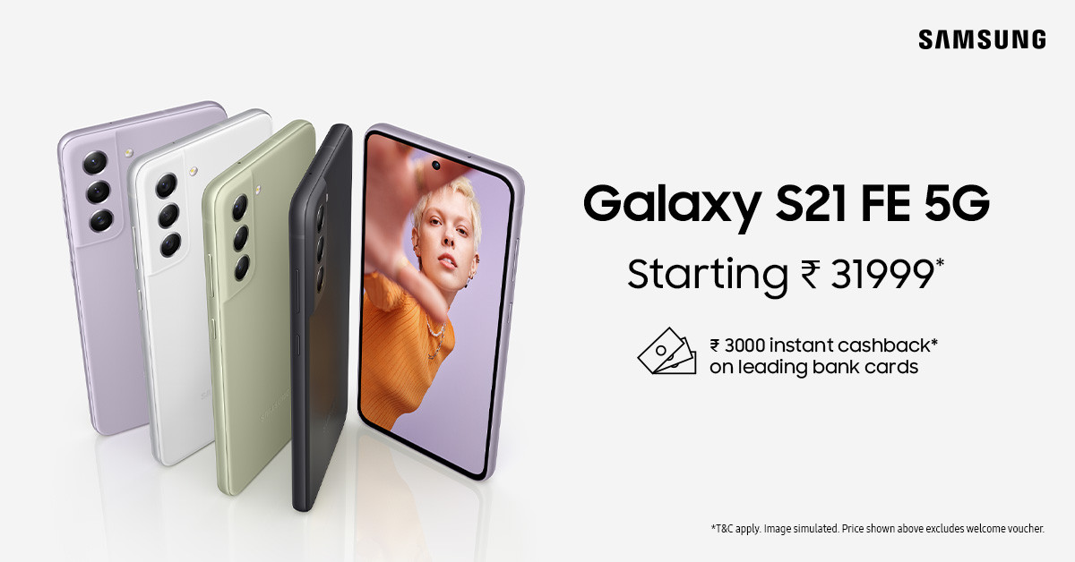 Buy Galaxy S21FE 5G (8GB | 128GB) At Rs.31999