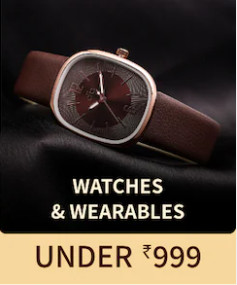Watches & Wearables Under Rs.999 Only