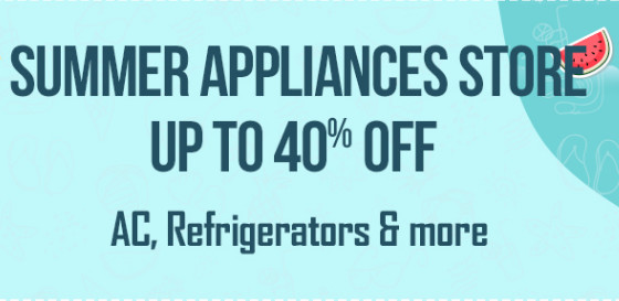 Summer Appliances Store | Upto 40% Off On Ac, Refrigerators