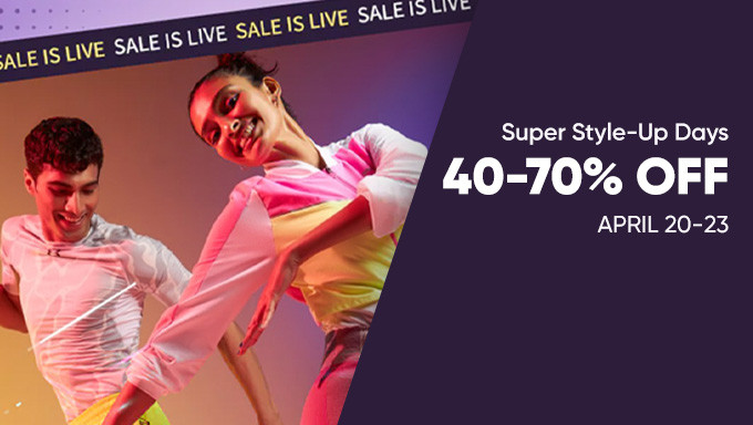 Super Style Up Days | Flat 40% To 70% Off + Extra Rs.200 New User Off On Fashion Styles