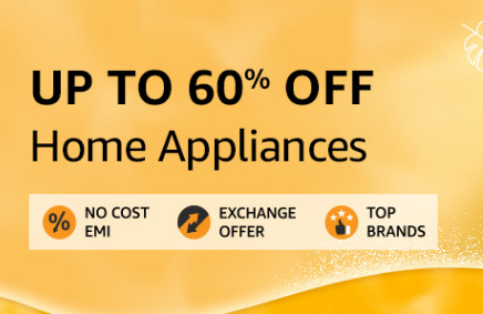 Electronic Store | Upto 60% On Home Appliances + Extra 10% Bank Off Using Kotak & ICICI