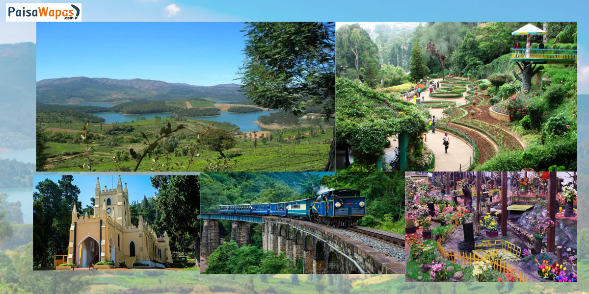 Best places to visit in ooty