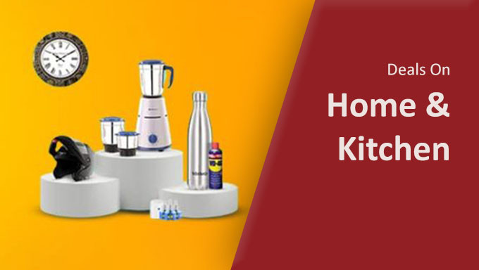 Household Essentials | Upto 70% Off + Extra Upto 10% Savings On Selected Bank Cards