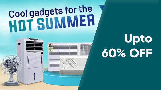 Hot Summer Offer | Upto 60% Off + Extra 5% IDFC Bank Off