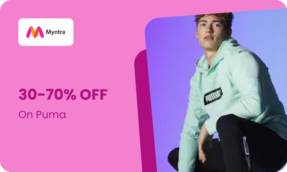 Myntra puma outlet coupons