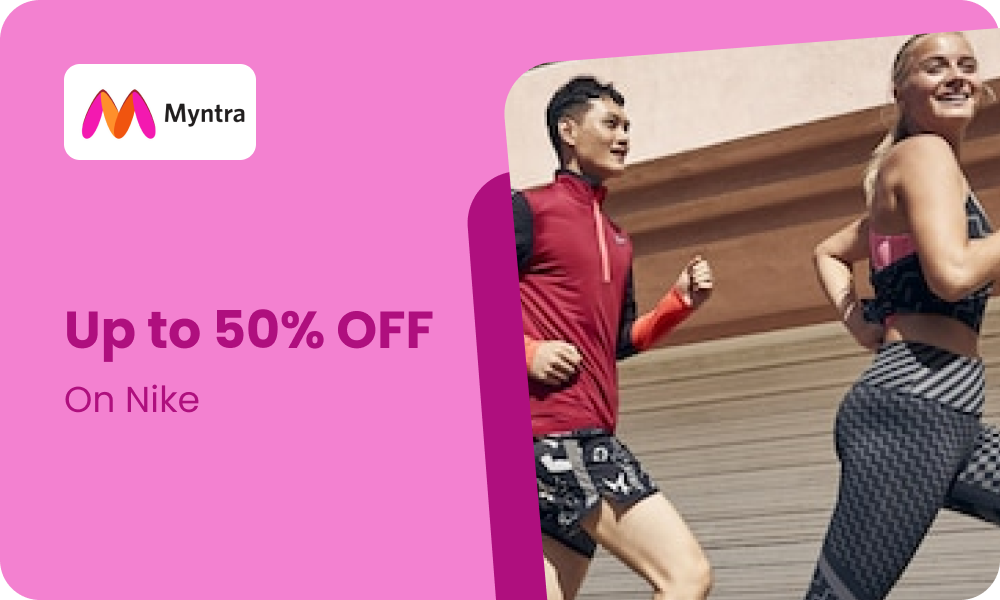 Upto 50% Off On Nike