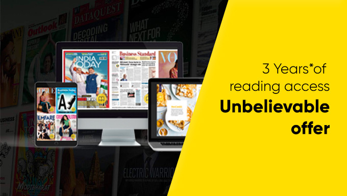 Get Magzter Gold 3 Years Subscription At Rs. 3,999