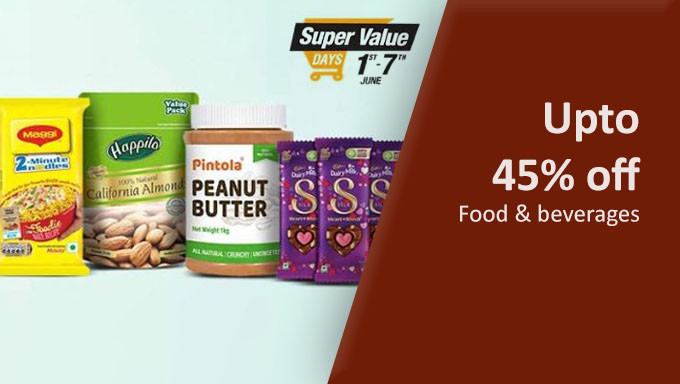 SUPER VALUE DAYS | Upto 45% Off + Extra 5% Off On Selected Bank Offer ...