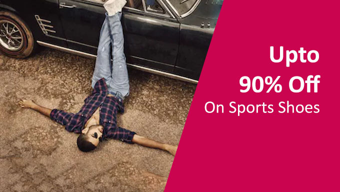 Upto 90% Off On Sports Shoes 