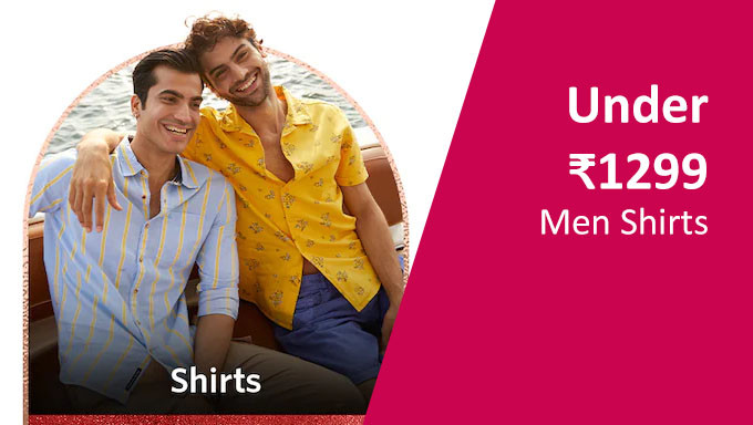 Men Shirts Under Rs.1299
