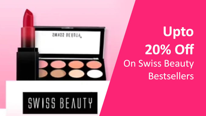 Upto 20% Off On Swiss Beauty Bestsellers