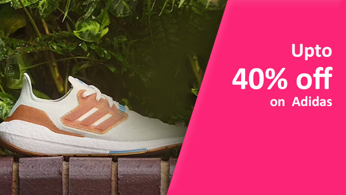 Upto 40% OFF On Adidas Shoes 