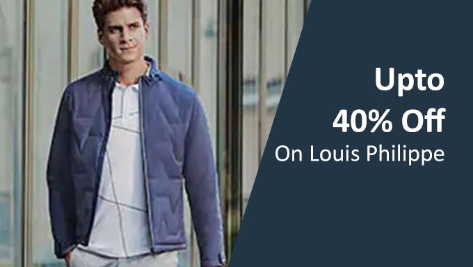 Upto 40% OFF On Louis Philippe
