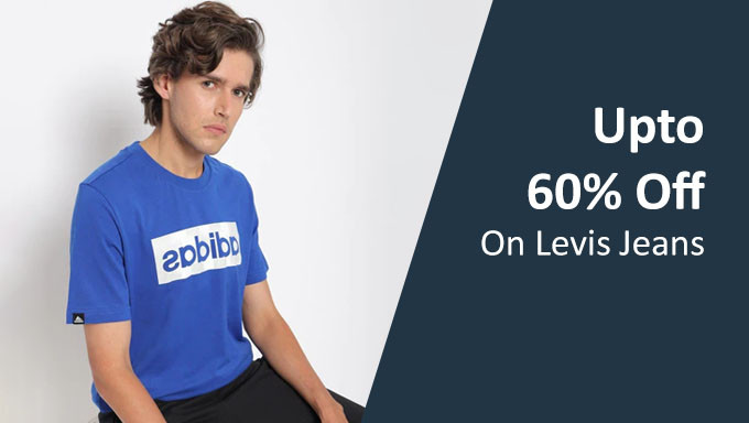 Upto 60% Off On Levis Jeans