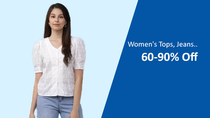 Upto 80% OFF On Women Clothing And Accessories