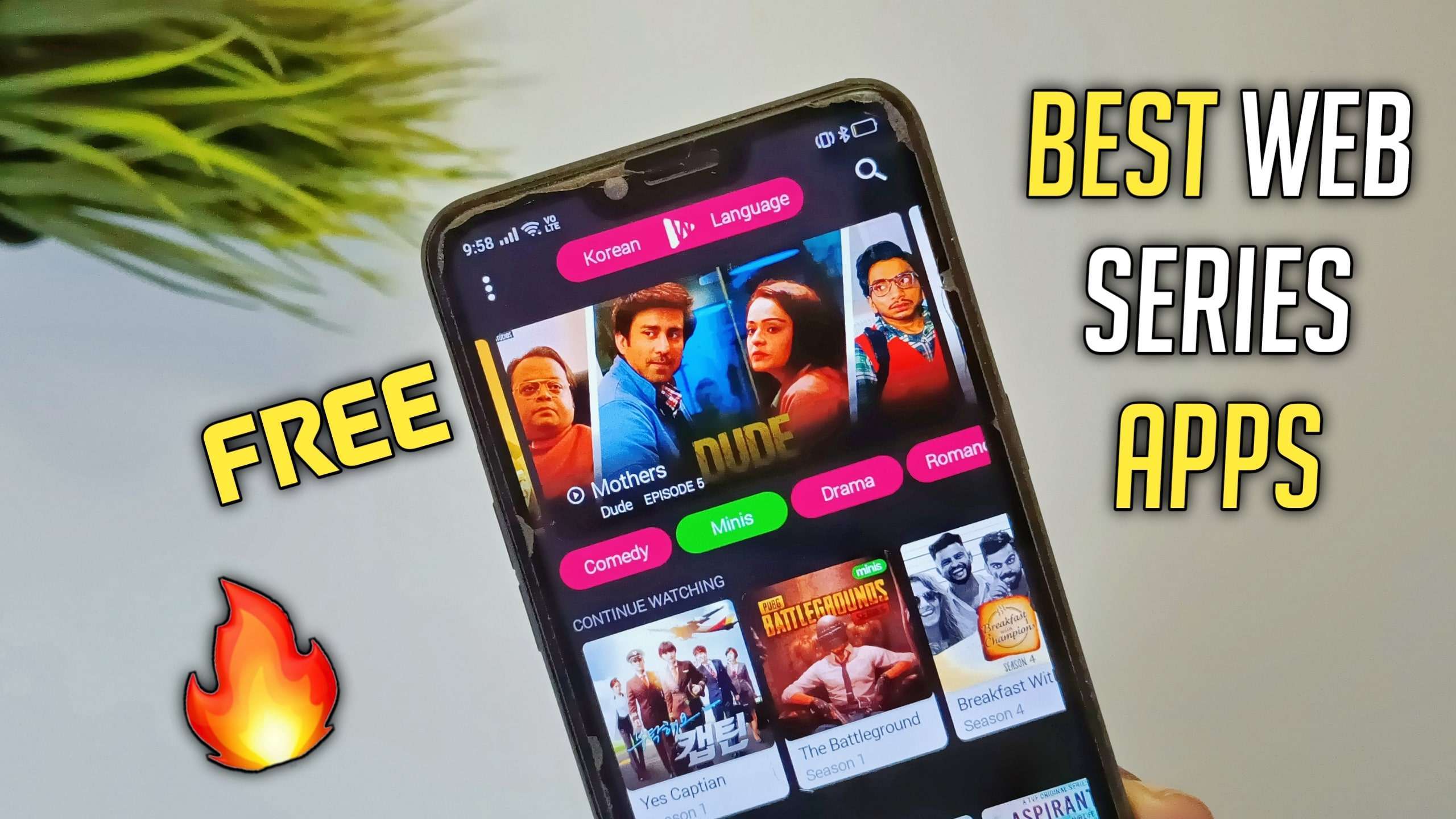 List of Free Web Series App to Watch Movies Series for Free