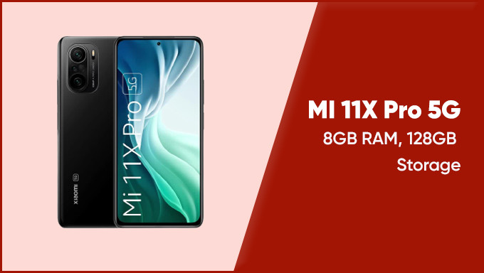 Buy MI 11X Pro 5G (8GB RAM, 128GB Storage)