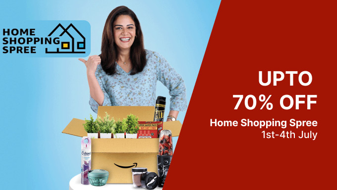 Home Shopping Spree | Upto 70% Off On Home & Kitchen Deals 