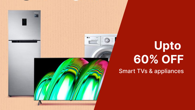 Upto 50% Off On LED TVs, Smart TVs & More + Extra 10% Off On Selected Bank Card 