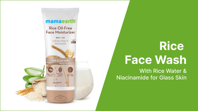 OMG SALE | Buy 1 Get 1 Free Rice Face Wash & Niacinamide for Glass Skin - 100 ml