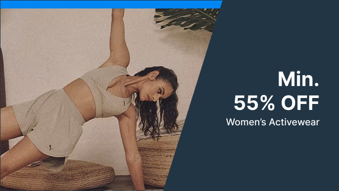 Min 55 % Off On Women's Activewear