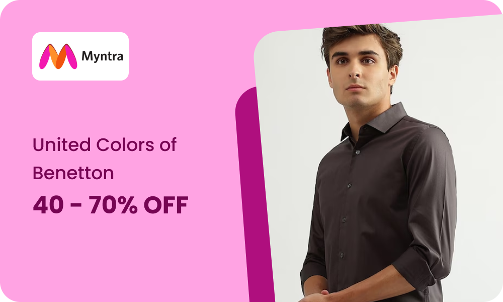 Upto 70% Off On United Colors Of Benneton