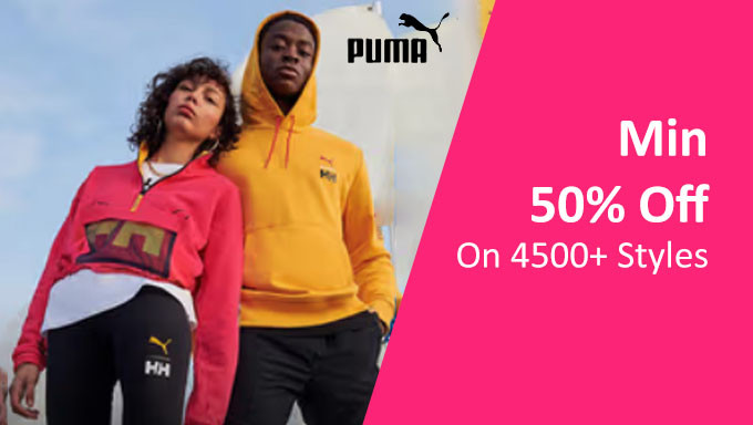Minimum 50% OFF On Puma 4500+ Style 
