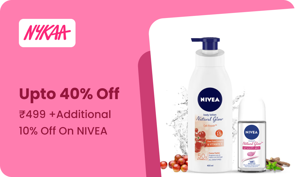 Upto 40% Off On Nivea On Bodycare