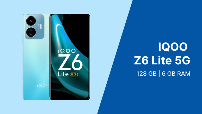 Buy IQOO Z6 Lite 5G (Stellar Green, 128 GB) (6 GB RAM)