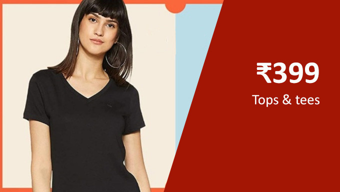 Tops & Tee under Rs 399