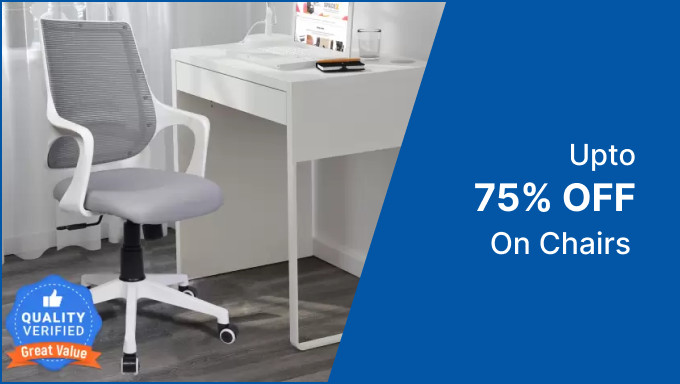 Upto 70% Off On Chairs