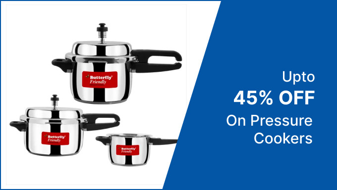 Upto 45% Off On Pressure Cookers