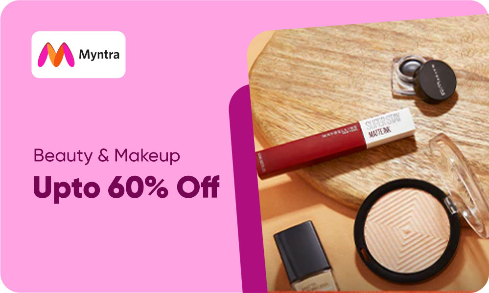 Upto 60% Off On Beauty & Makeup