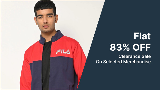 Flat 83% Clearance Sale On Selected Merchandise