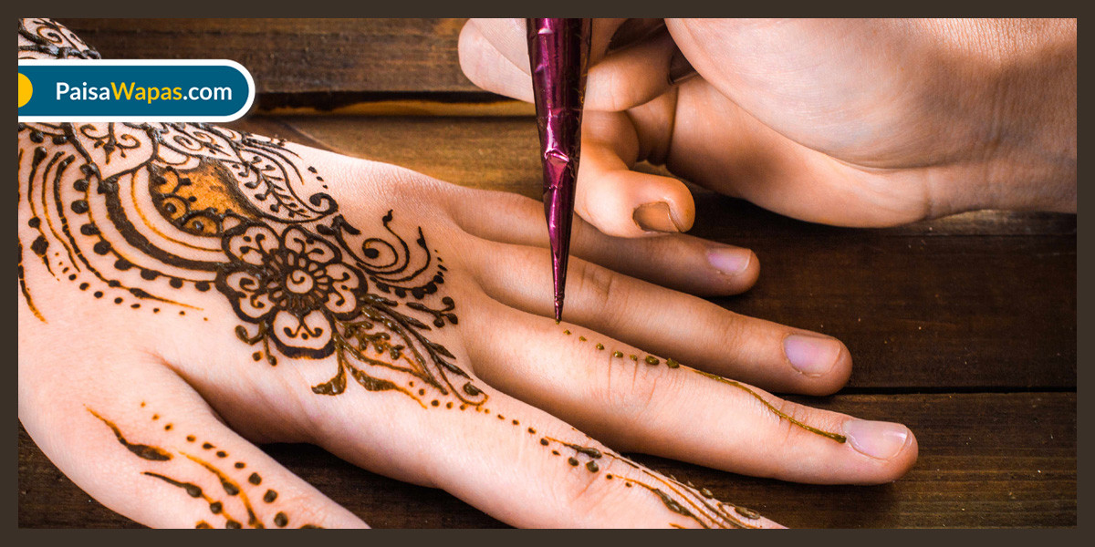 What is a simple Mehndi design for the front hand? - Quora