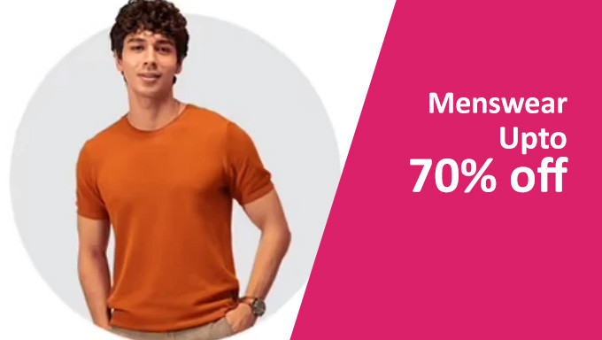 Upto 70% Off On Men's Casual Wear