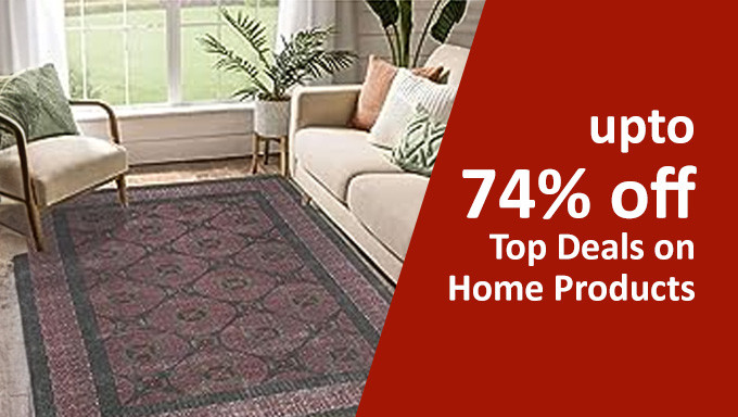 Up to 74% Off On Home Products