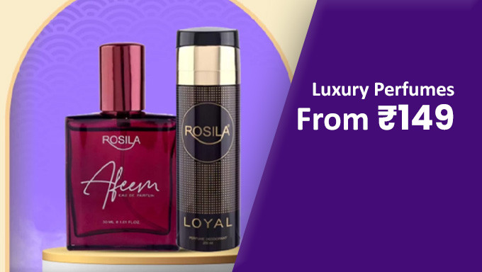 Luxury Perfumes Starting At Rs.149