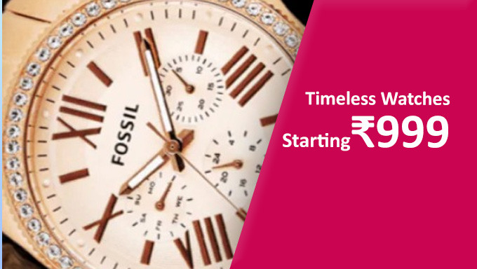 Timeless Watches Starting At Rs.999 Only