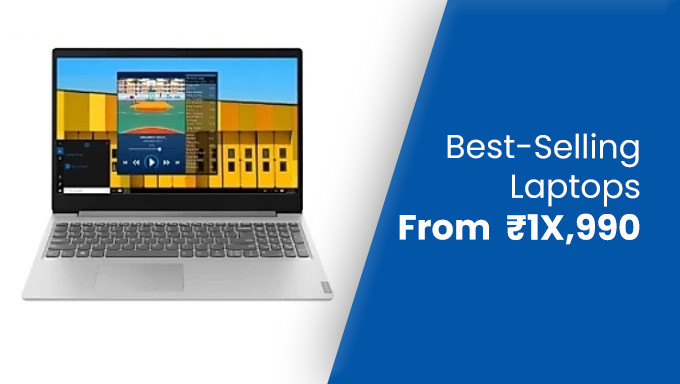 Get up to 45% Off on Laptops