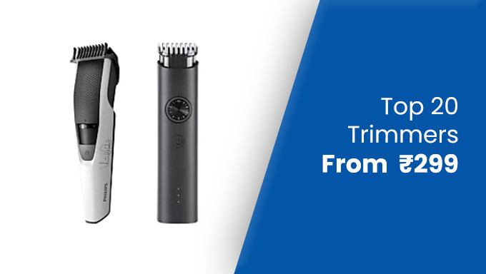 Get up to 60% Off on Trimmers