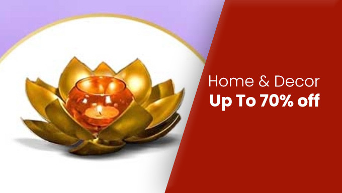 Get up to 70% Off on Home & Decor