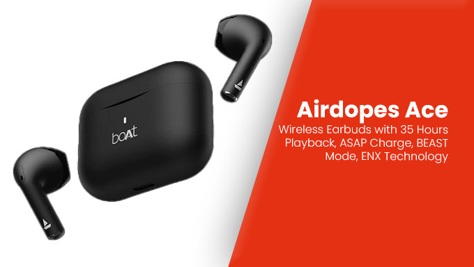 Buy Airdopes Ace- @Rs.1199