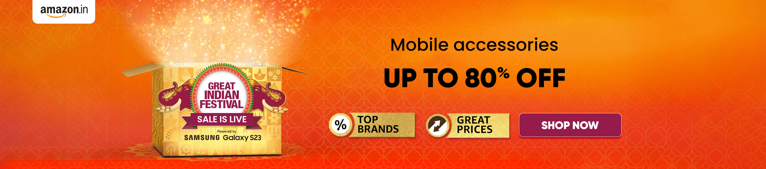 Amazon Diwali Offers on Mobile & Accessories