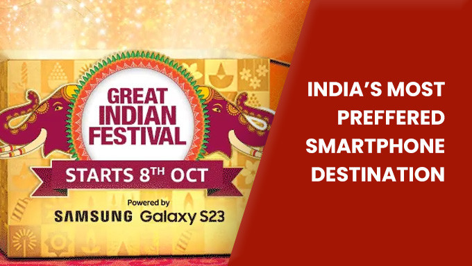 GREAT INDIAN FESTIVAL | Upto 40% Off on Best Selling Smartphones + Extra 10% Off On Selected Bank Cards