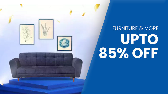 Upto 50-90% Off on Home, Kitchen & Furnishing + Extra 10% Off on Selected Bank Cards