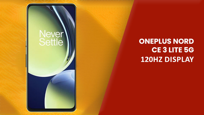 OnePlus Nord CE 3 Lite 5G (Chromatic Gray, 8GB RAM, 128GB Storage)