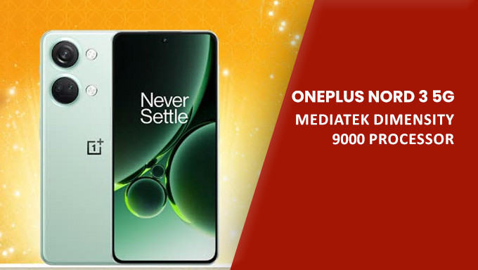 OnePlus Nord 3 5G (Misty Green, 8GB RAM, 128GB Storage)